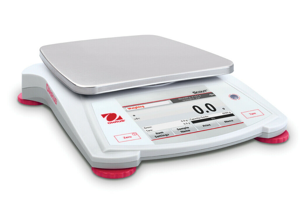 OHAUS Scout STX6201 Capacity 6200g Portable Balance Scale 2 Year Warranty