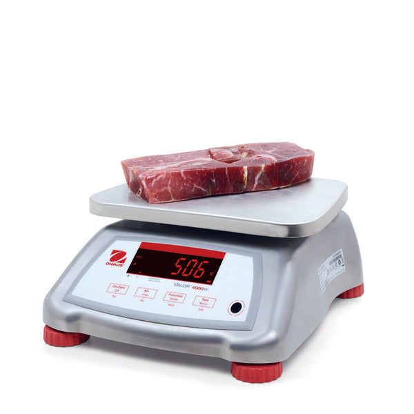 Ohaus 30035447 Valor 4000 Compact Bench Scale 30 x 0.005 lb and Legal for Trade 30 x 0.01 lb